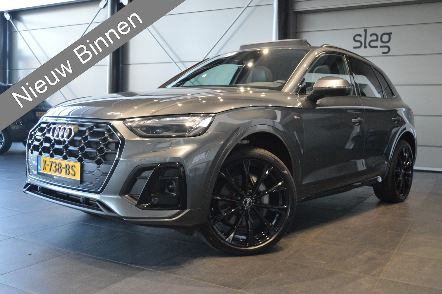 Audi Q5 - 50 TFSI e 3X S-LINE navi pano keyless trekhaak 21 inch !! - AutoWereld.nl