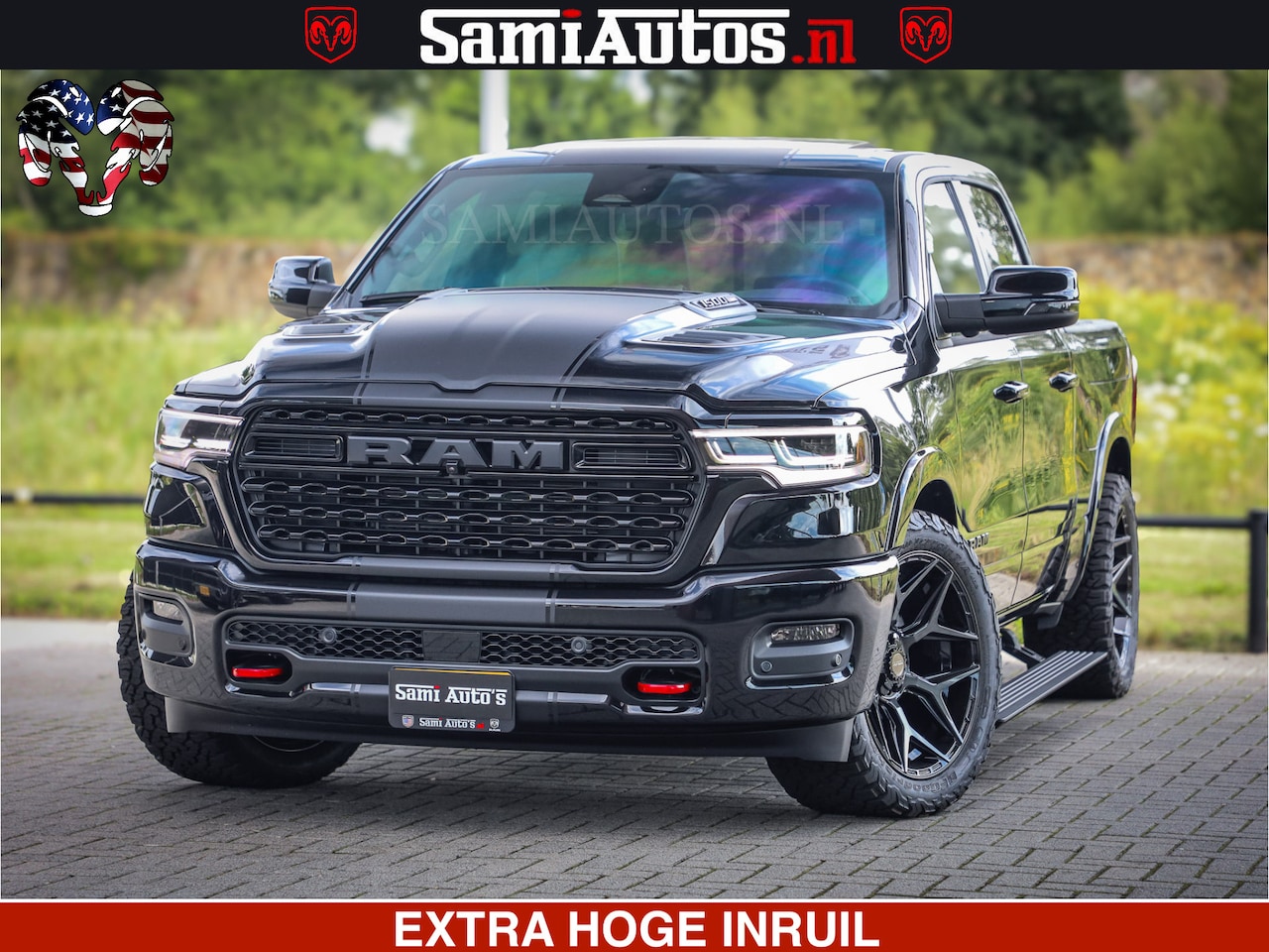 Dodge Ram 1500 - Limited Night H.O 540HP 706Nm | Massage + Full Option | De Meest Luxe en Volle Pick-Up in - AutoWereld.nl