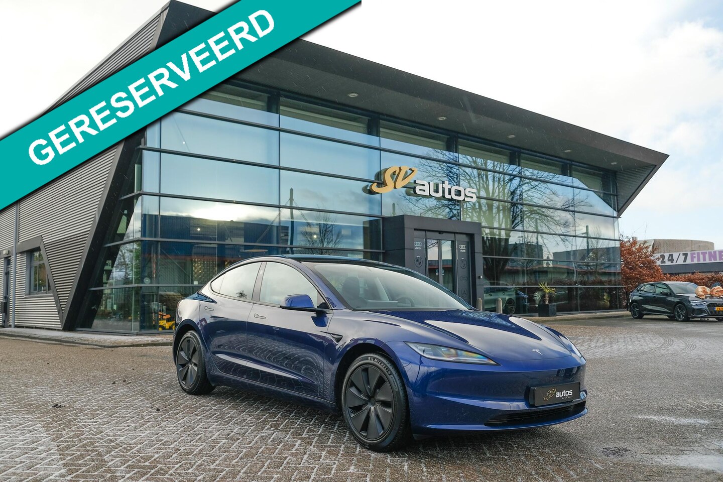 Tesla Model 3 - 283pk MJ2024 Nieuw model Autopilot Zwart leder Stoelverwarming Camera NLauto 1e eigenaar - AutoWereld.nl