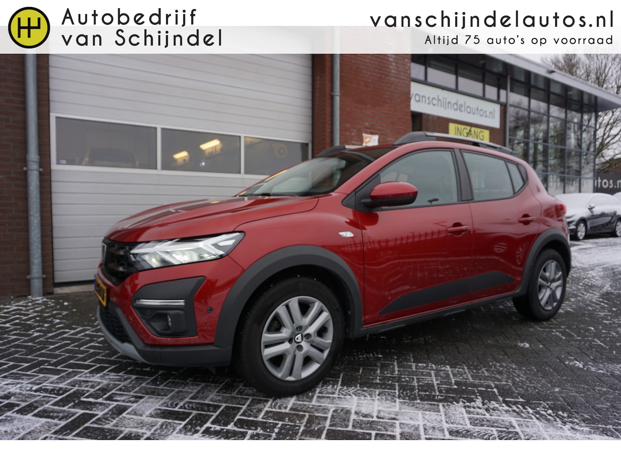 Dacia Sandero Stepway - 1.0 TCe 100 Bi-FUEL COMFORT ORIGINEEL NL KEURIGE NETTE STAAT CAMERA KEYLESS ANDROID/APPLEC - AutoWereld.nl