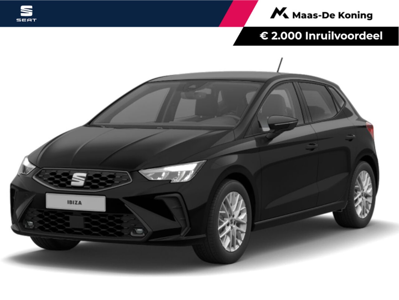 SEAT Ibiza - Style Plus 1.0 EcoTSI 70 kW / 95 PK Hatchback 5 de | Metallic lak | 2000,- inruilvoordeel! - AutoWereld.nl