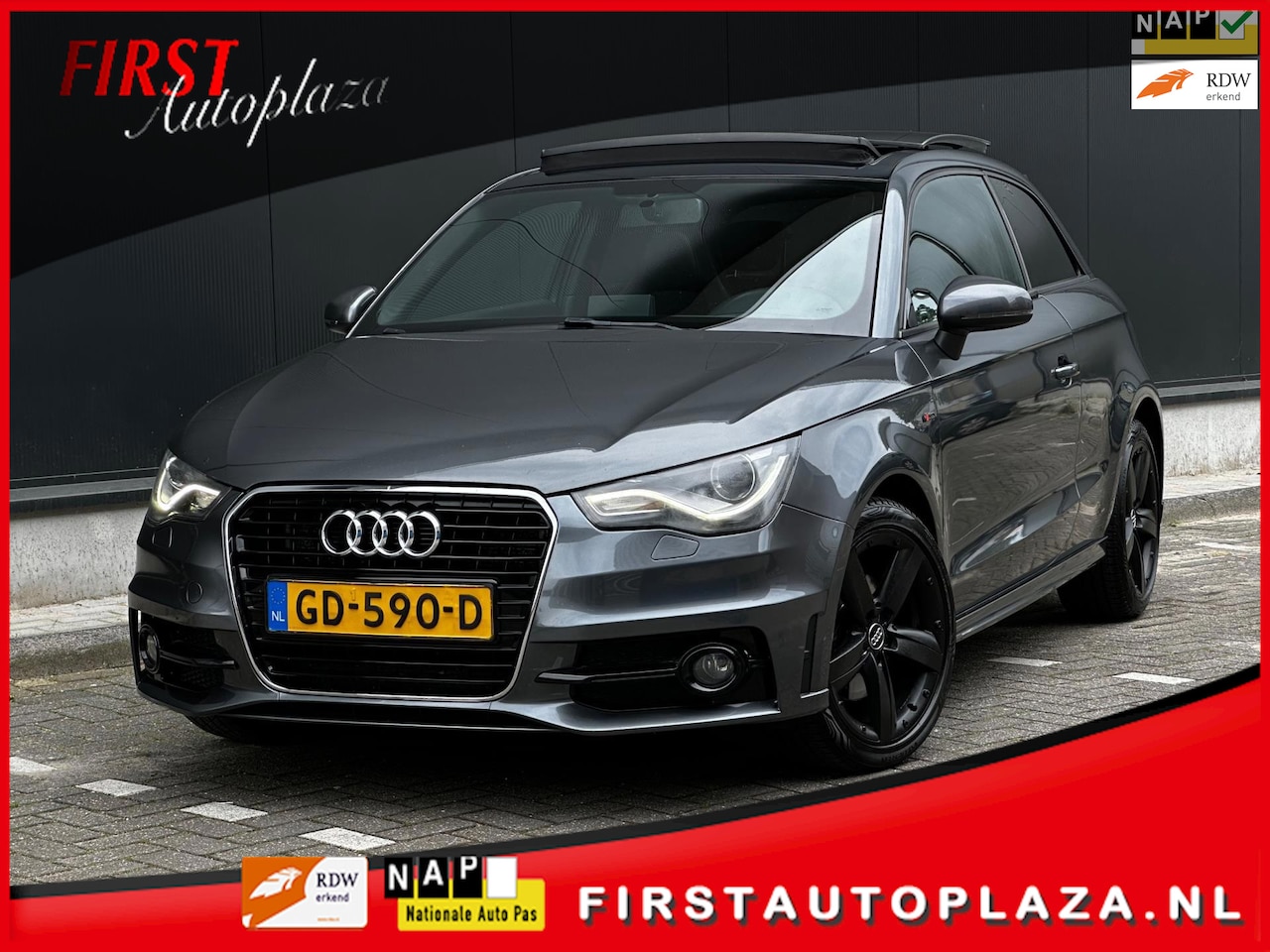 Audi A1 - 1.4 TFSI S-line AUTOMAAT PANO/SCHAALSTOELEN/STOELVERW. | NETTE AUTO ! - AutoWereld.nl