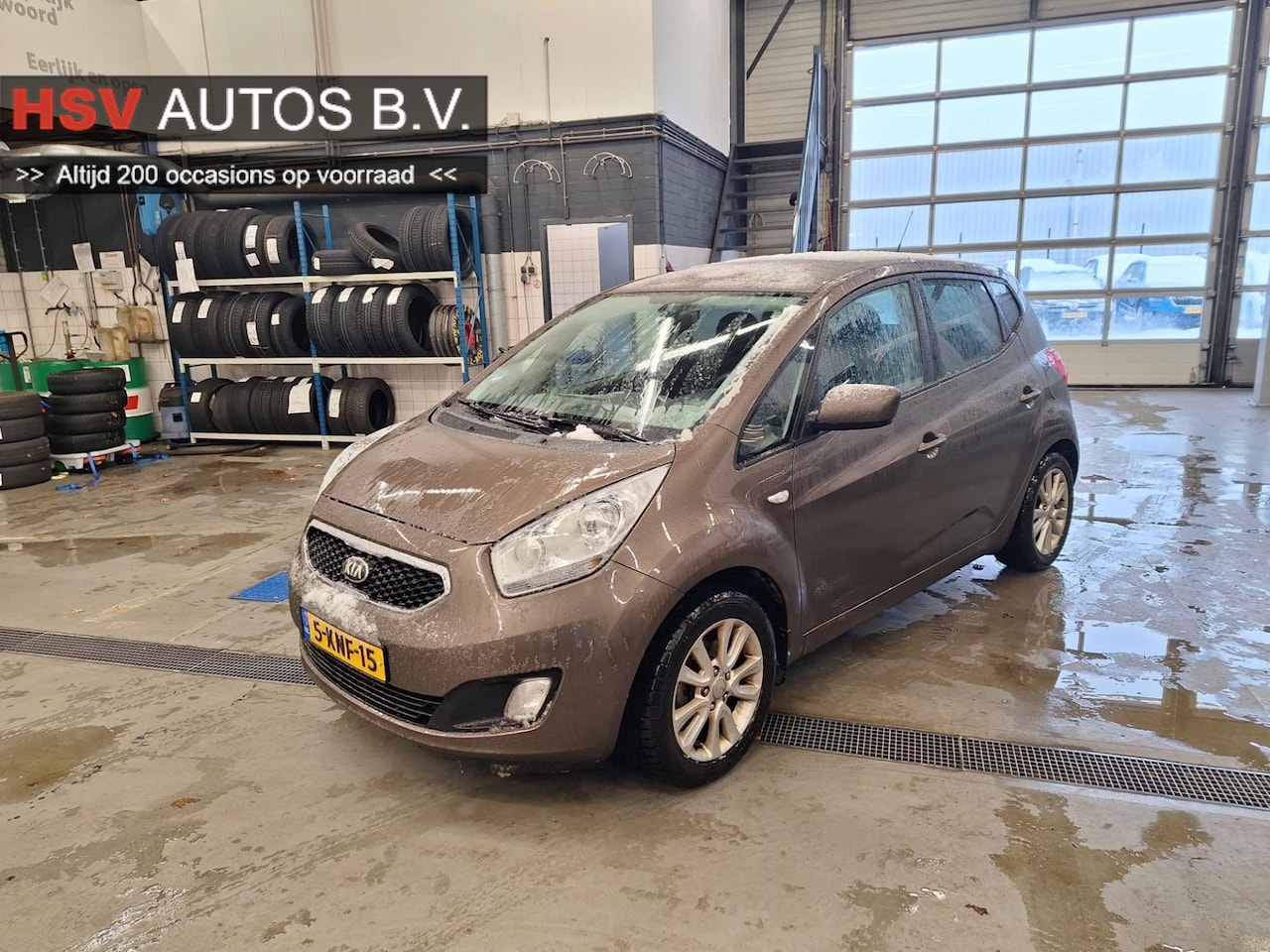 Kia Venga - 1.4 CVVT Plus Pack airco LM navi org NL - AutoWereld.nl