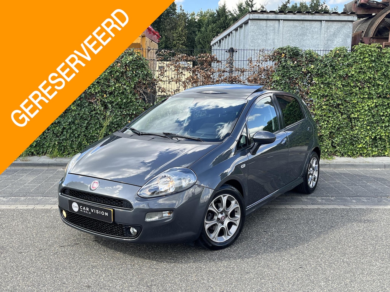 Fiat Punto Evo - 0.9 TwinAir Lounge * Pano * Airco * NAP * 1e eigenaar * - AutoWereld.nl