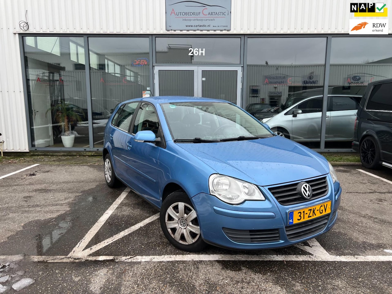 Volkswagen Polo - 1.4-16V Optive CLIMATE CONTROL | ONDERHOUDSHISTORIE | ELEKTRISCHE RAMEN | NAP | APK | - AutoWereld.nl