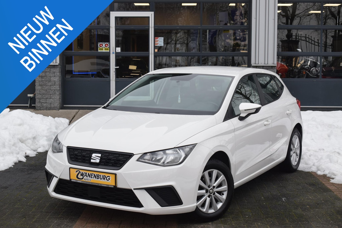 SEAT Ibiza - 1.0 Style NAVI/CARPLAY Airco Km 134.000!! - AutoWereld.nl