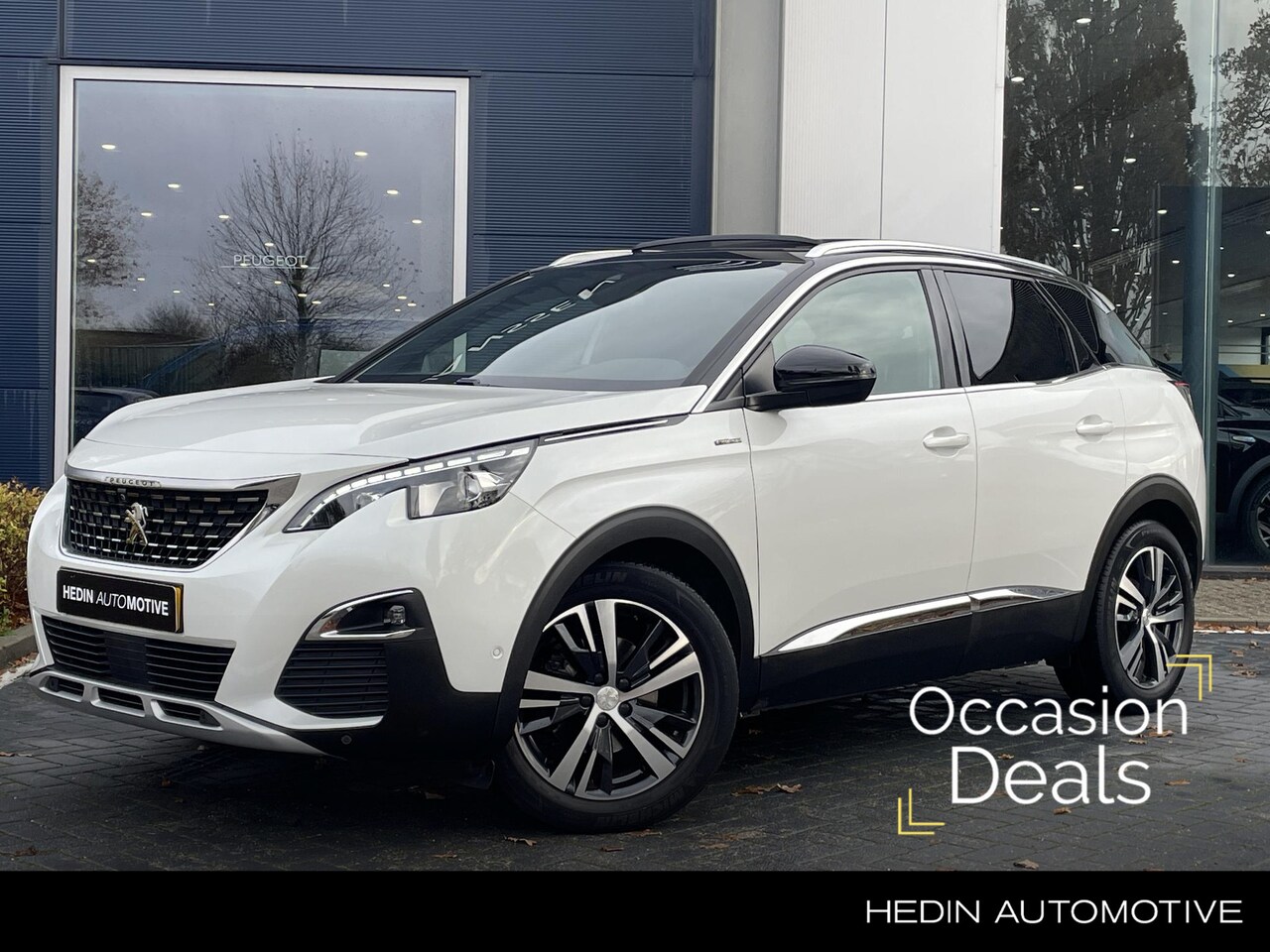 Peugeot 3008 - 130PK GT line | Leder | Schuifdak | Elek achterklep | Afn Trekhaak - AutoWereld.nl