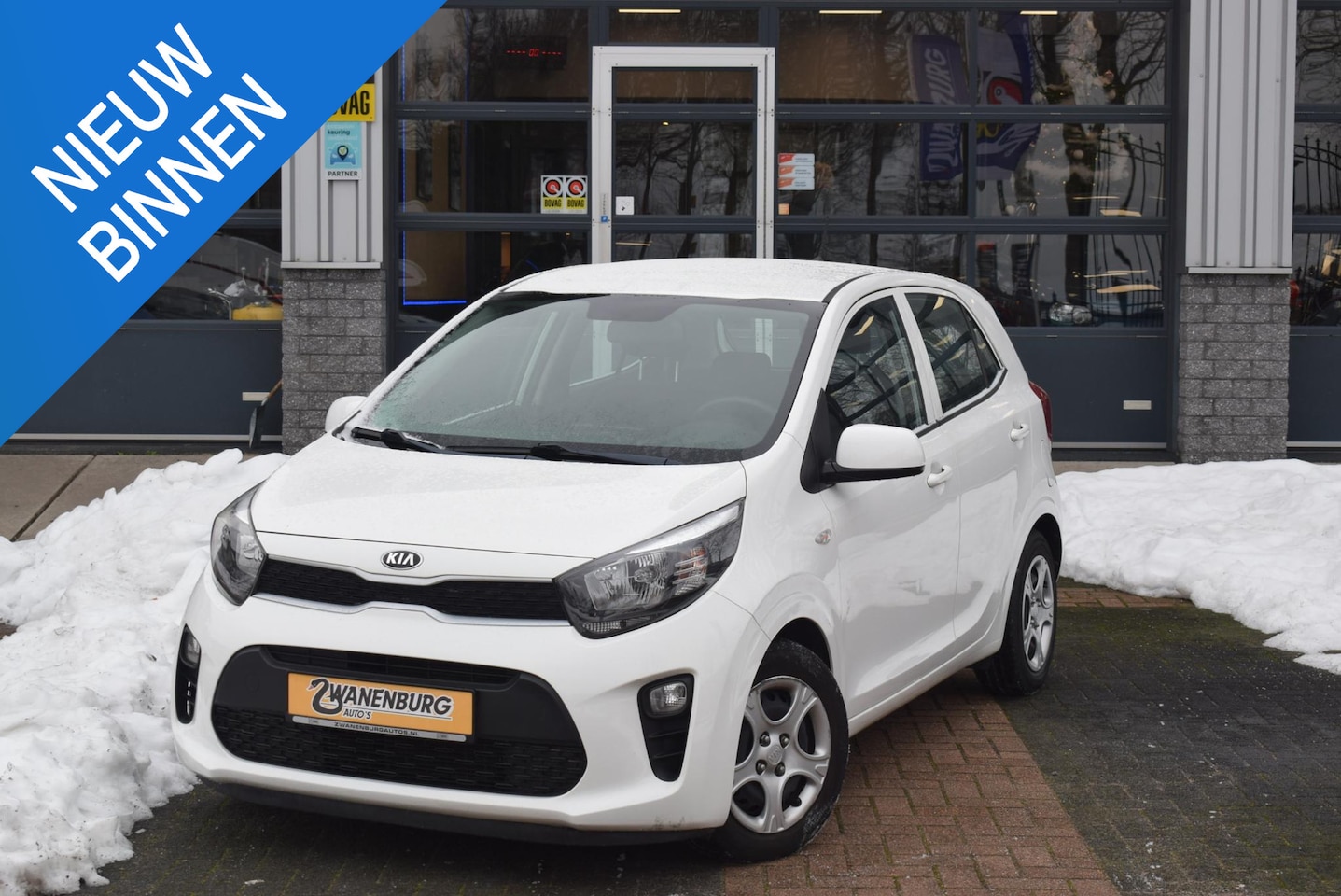 Kia Picanto - 1.0 CVVT EconomyPlusLine Airco, Km 45700!! - AutoWereld.nl