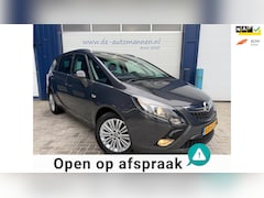 Opel Zafira Tourer - 1.4 Turbo 140 pk Automaat Edition 7pers / 1e EIG / LEER / NAVI / ECC / WINTERPACK / APK 01