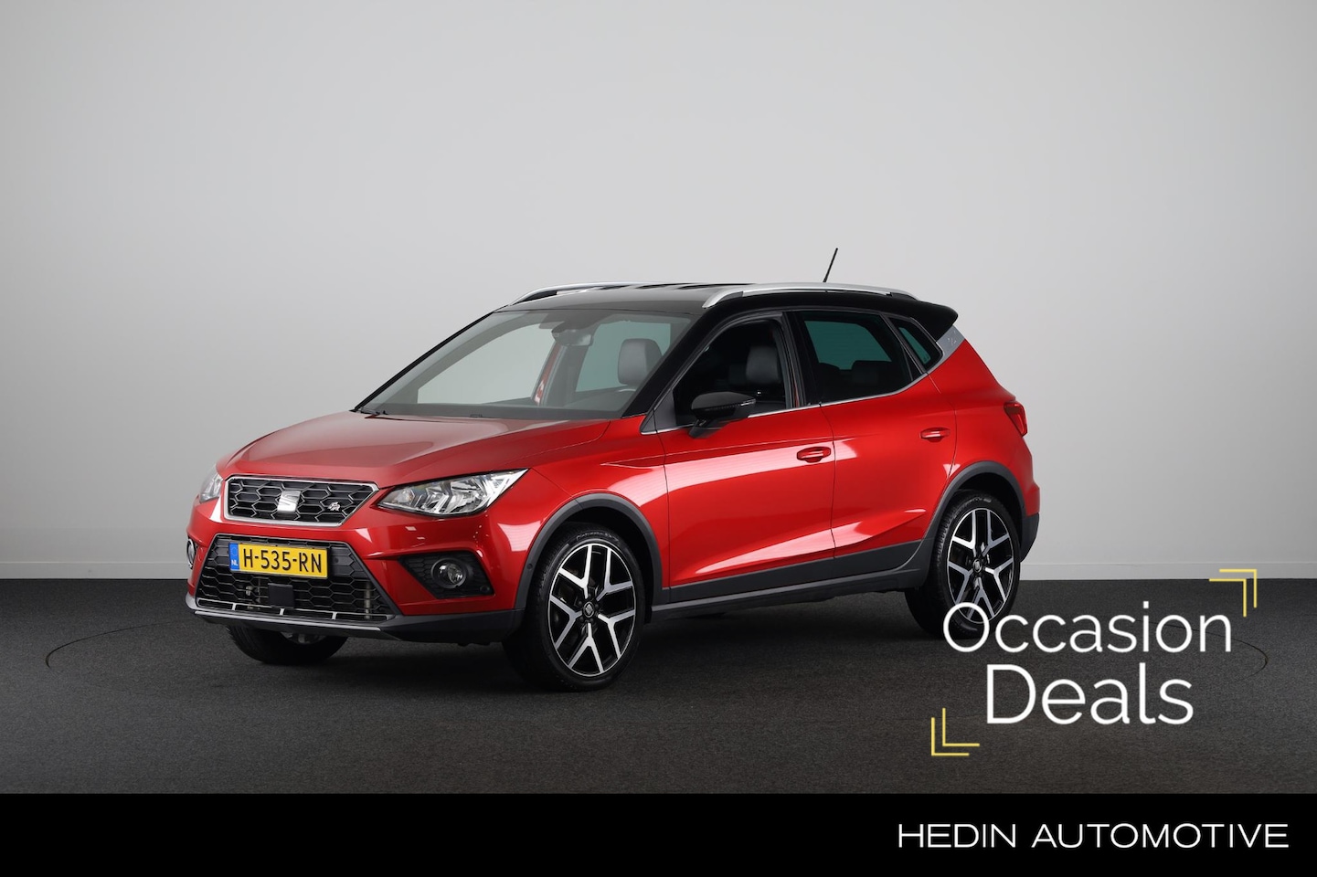 SEAT Arona - 1.0 TSI Xcellence Business Intense FR | Automaat | Trekhaak | Leer | Camera | Navi | - AutoWereld.nl