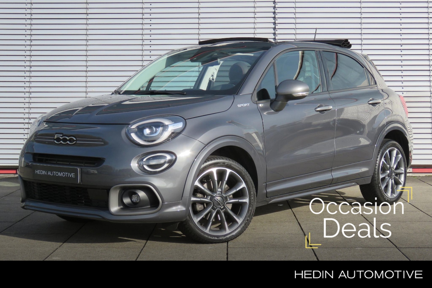 Fiat 500 X - 1.5 Hybrid Sport Cabrio | Automaat | Navigatie | Blind Spot Detection | All-Season Banden - AutoWereld.nl