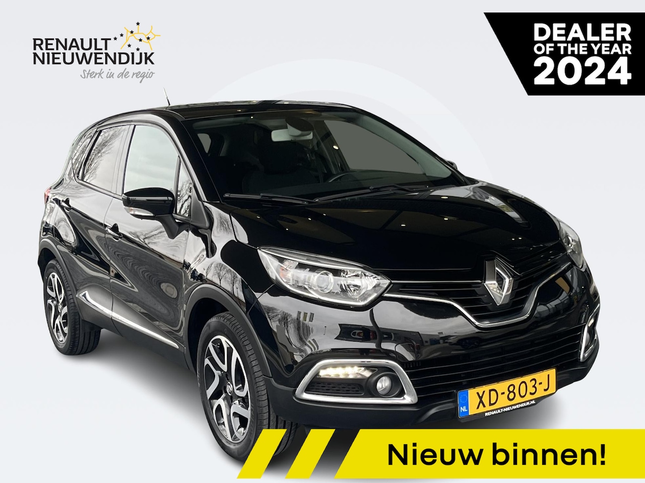 Renault Captur - 0.9 TCe Dynamique TREKHAAK / PARKEERSENOREN / CRUISE / LICHTMETAAL / CLIMATE CONTROL / DEA - AutoWereld.nl