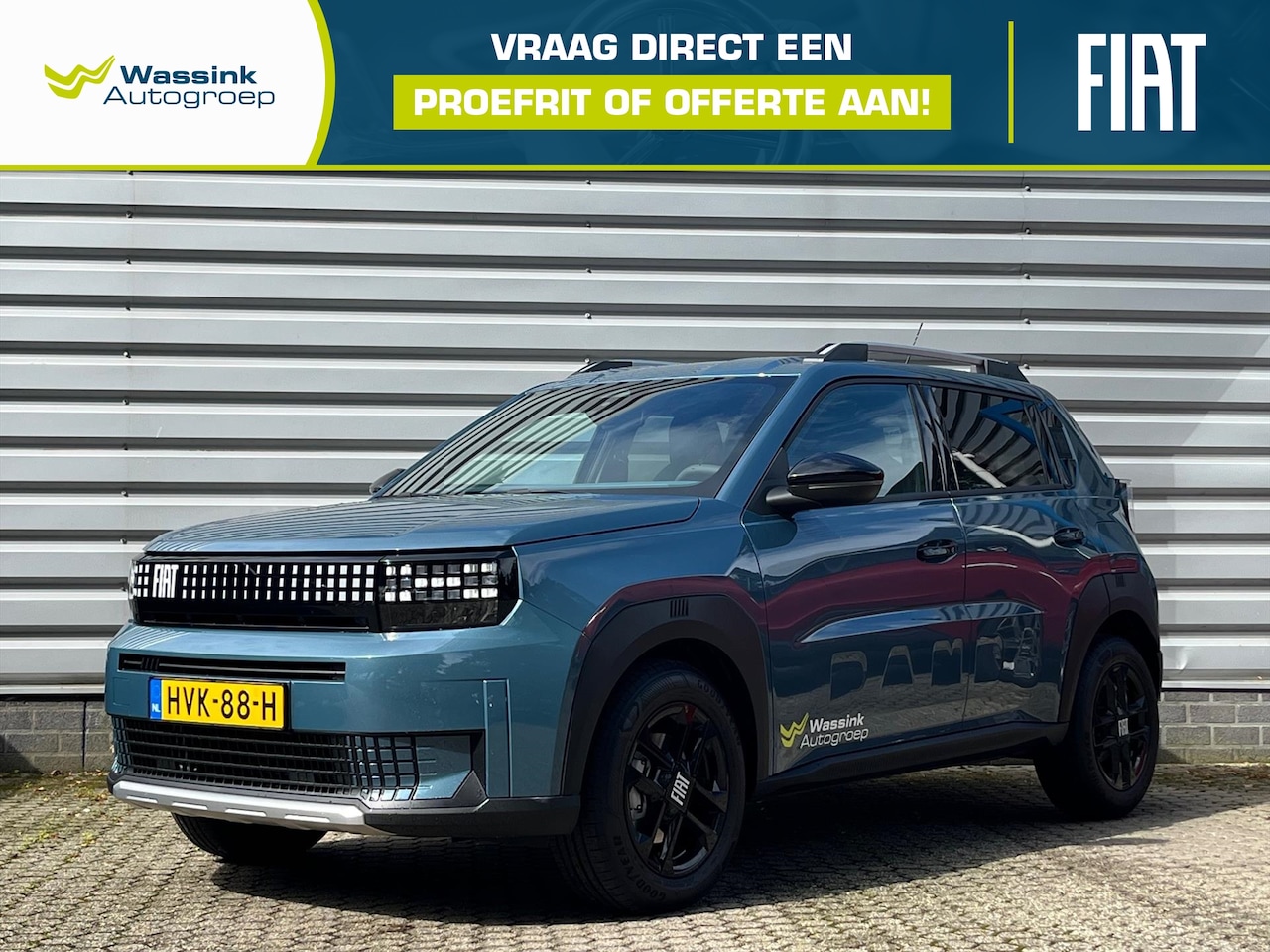 Fiat Grande Panda - 1.2 Hybrid 100pk eDCT6 Icon | Sensoren Achter | Automaat | CarPlay | Cruise Control | - AutoWereld.nl