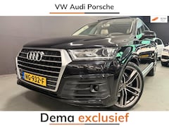 Audi Q7 - 3.0 TDI quattro Pro Line + S-LINE 7p 22'' PANO/LEDER/NAVI/CARPLAY/SFEERVERL/STOEL-VENTILAT