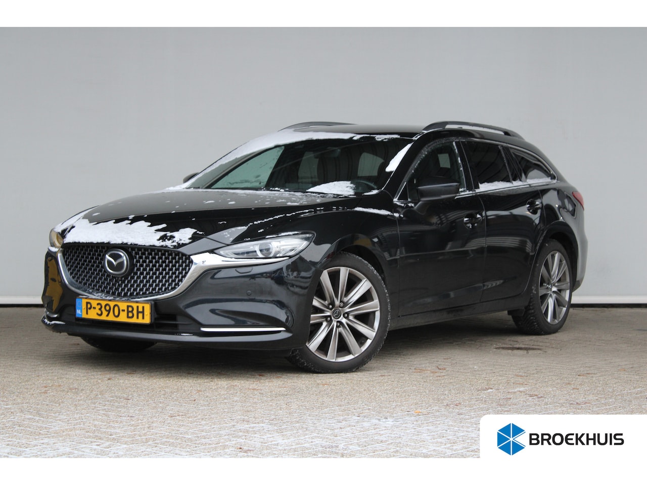 Mazda 6 Sportbreak - 2.5 SkyActiv-G 194 Luxury | Head-up display | Ledere bekleding | Keyless entry | Adaptieve - AutoWereld.nl