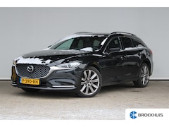 Mazda 6 Sportbreak - 2.5 SkyActiv-G 194 Luxury | Head-up display | Ledere bekleding | Keyless entry | Adaptieve