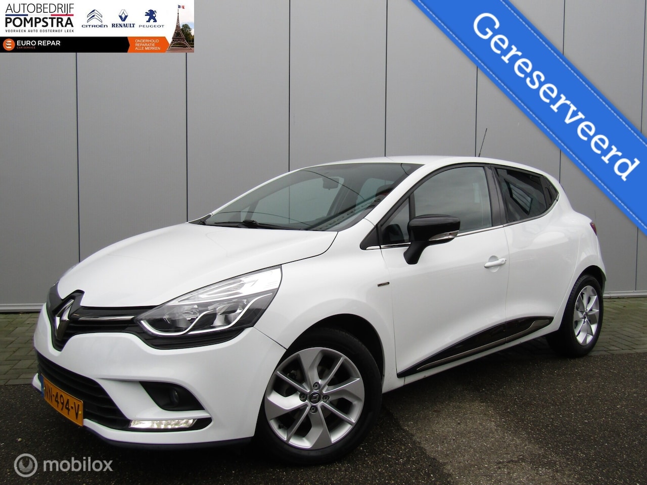 Renault Clio - 5 DEURS 0.9 TCe Limited GERESERVEERD - AutoWereld.nl