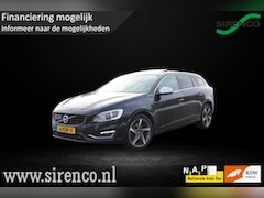 Volvo V60 - D6 AWD Plug-in Hybrid R-Design leder adaptive cruise control stoel en stuur verwarming sch