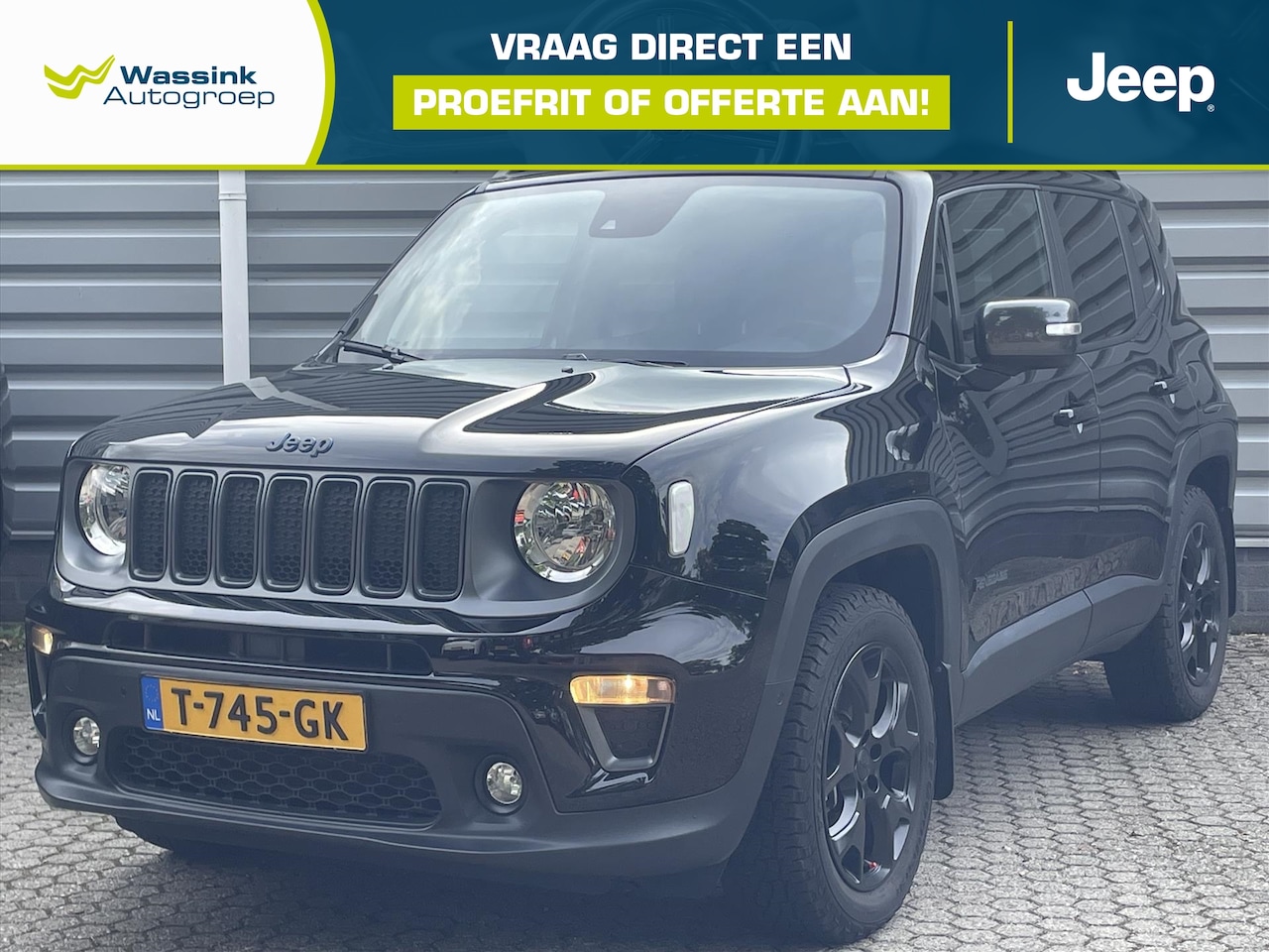 Jeep Renegade - 1.3T 4xe 240pk Plug-in Hybrid 4WD Aut S I Stoelverwarming I Stuurverwarming I Navigatie I - AutoWereld.nl