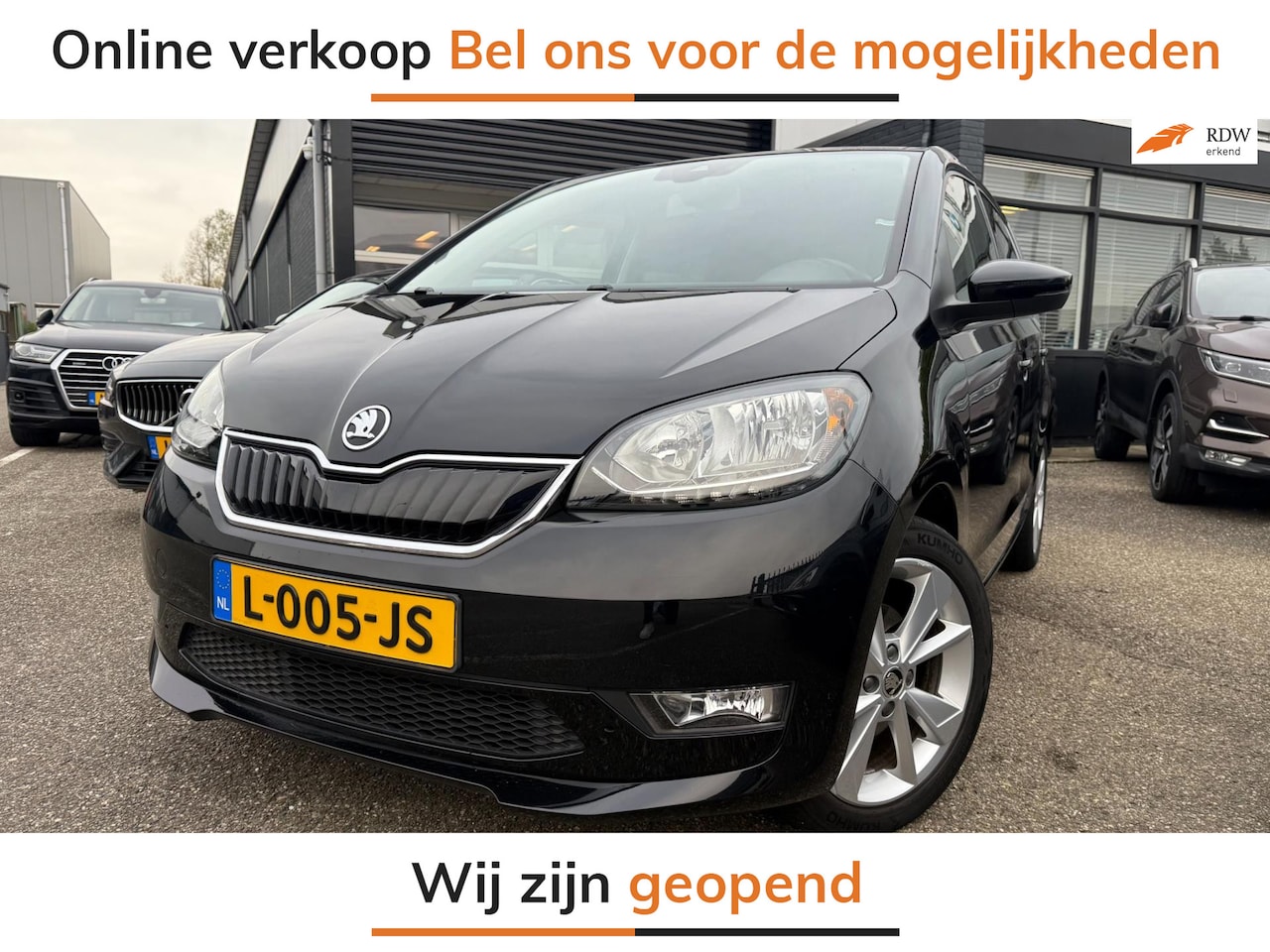 Skoda Citigo e-iV - EV Ambition ECC/PDC/MP3/CRUISE/STOEL-VERWARMING/// - AutoWereld.nl