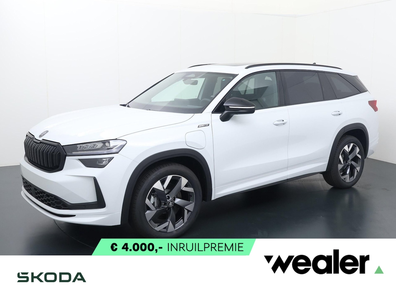 Skoda Kodiaq - Sportline Business 1.5 TSI PHEV 204 PK | Trekhaak | Panorama dak | 19" lichtmetalen velgen - AutoWereld.nl