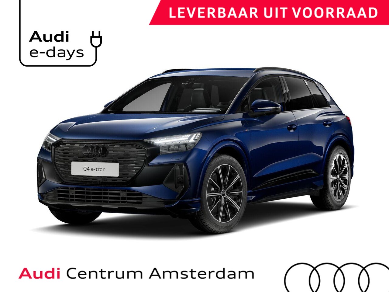 Audi Q4 e-tron - 45 S edition Competition 82 kWh 286 pk | Assistentiepakket plus | Trekhaak | Ambient licht - AutoWereld.nl