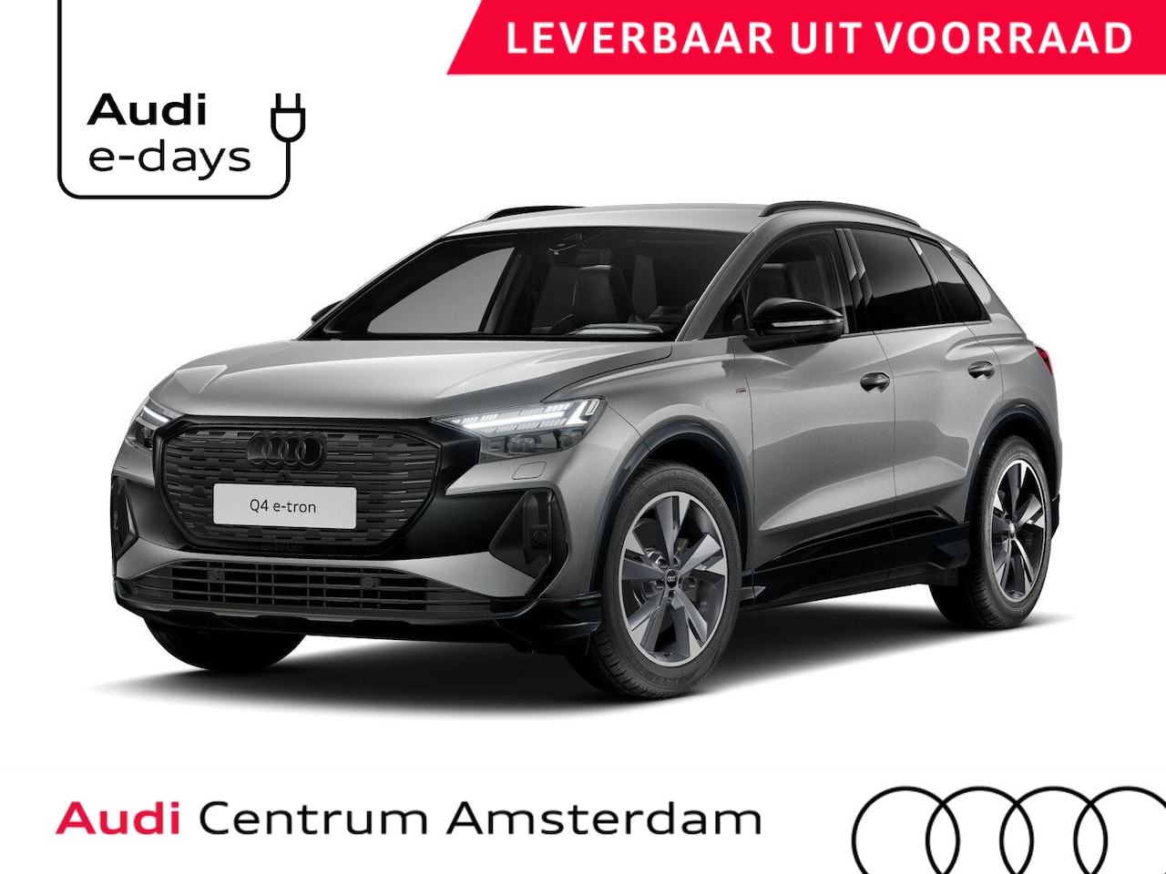 Audi Q4 e-tron - 45 S edition Competition 82 kWh 286 pk | Assistentiepakket plus | Comfortpakket | Ambient - AutoWereld.nl