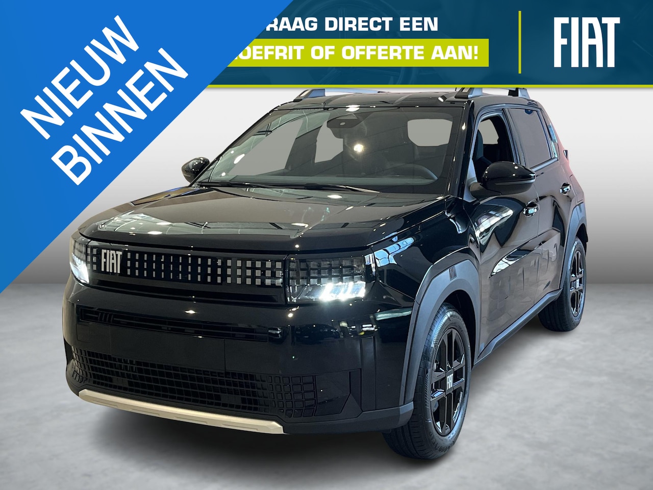 Fiat Grande Panda - 1.2 Hybrid ICON | Cruise Control | 16 Inch Lichtmetalen Velgen | Apple Carplay/Android Aut - AutoWereld.nl