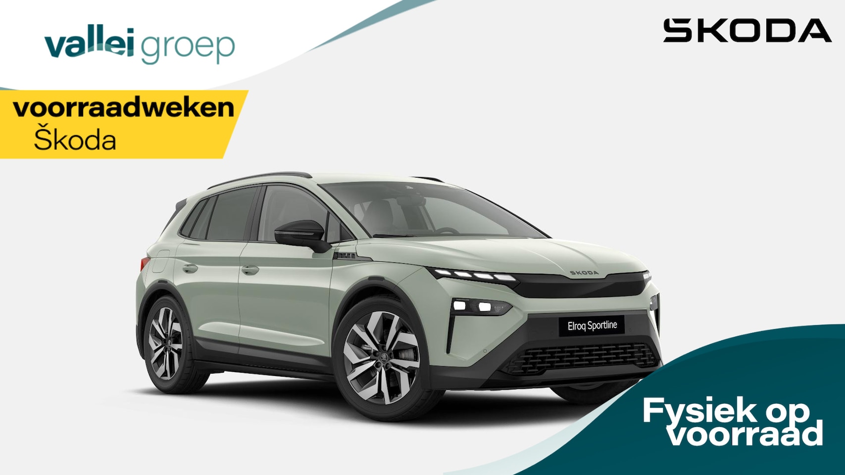 Skoda Elroq - Sportline 150 kW / 204 pk | ACC | Stoel/Stuurverwarming | LED Matrix - AutoWereld.nl