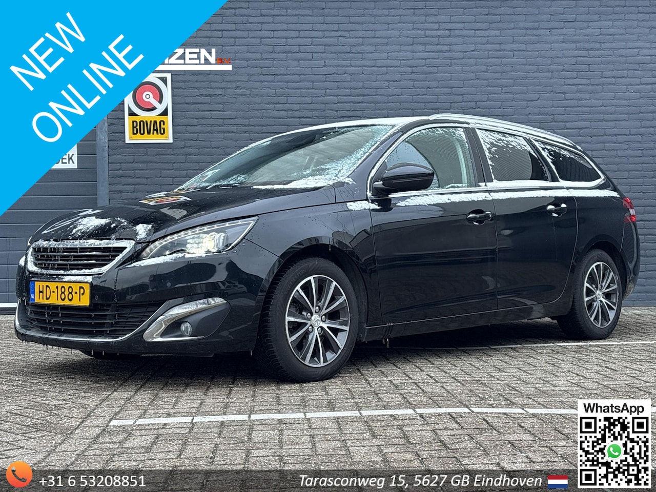 Peugeot 308 SW - 2.0 BlueHDI Blue Lease Premium Automaat | Pano | Leder | Cruise | Climate | Navi | PDC | - AutoWereld.nl