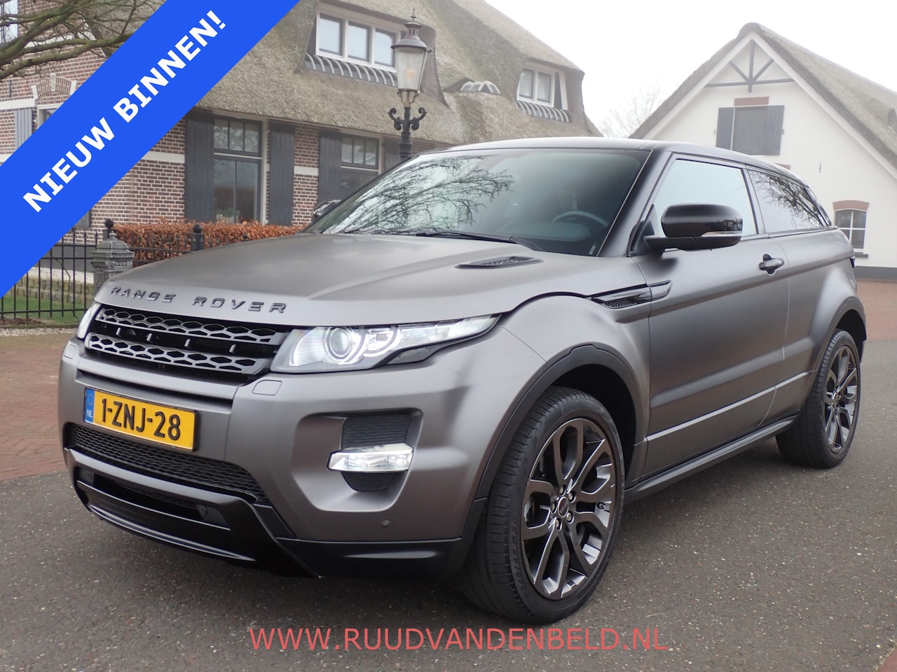 Land Rover Range Rover Evoque Coupé - 2.0Si 4WD DYNAMIC SCHAALSTOELEN / CAMERA / STOEL + STUURVERWARMING / NAVI - AutoWereld.nl