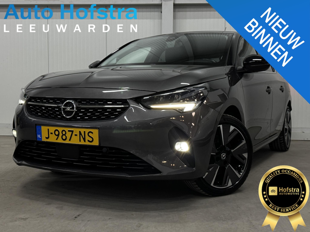 Opel Corsa-e - Elegance 50 kWh 89% SOH KEY-LESS STOEL/STUUR-VERW. NAVI PDC - AutoWereld.nl