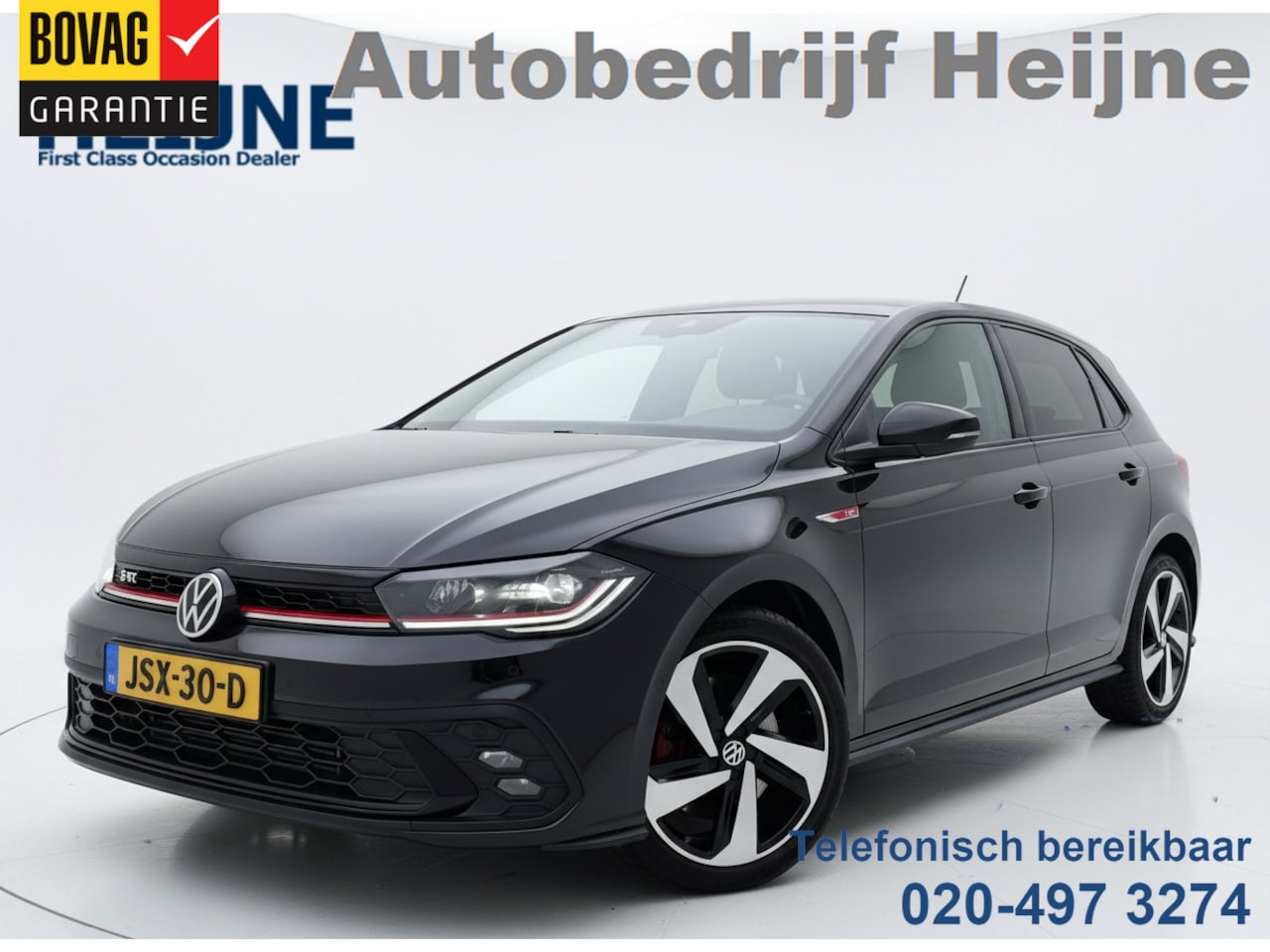 Volkswagen Polo - 2.0 TSI GTI TSI 210PK DSG GTI-SPORT CARPLAY/LED/NAVI FABRIEKSGARANTIE - AutoWereld.nl
