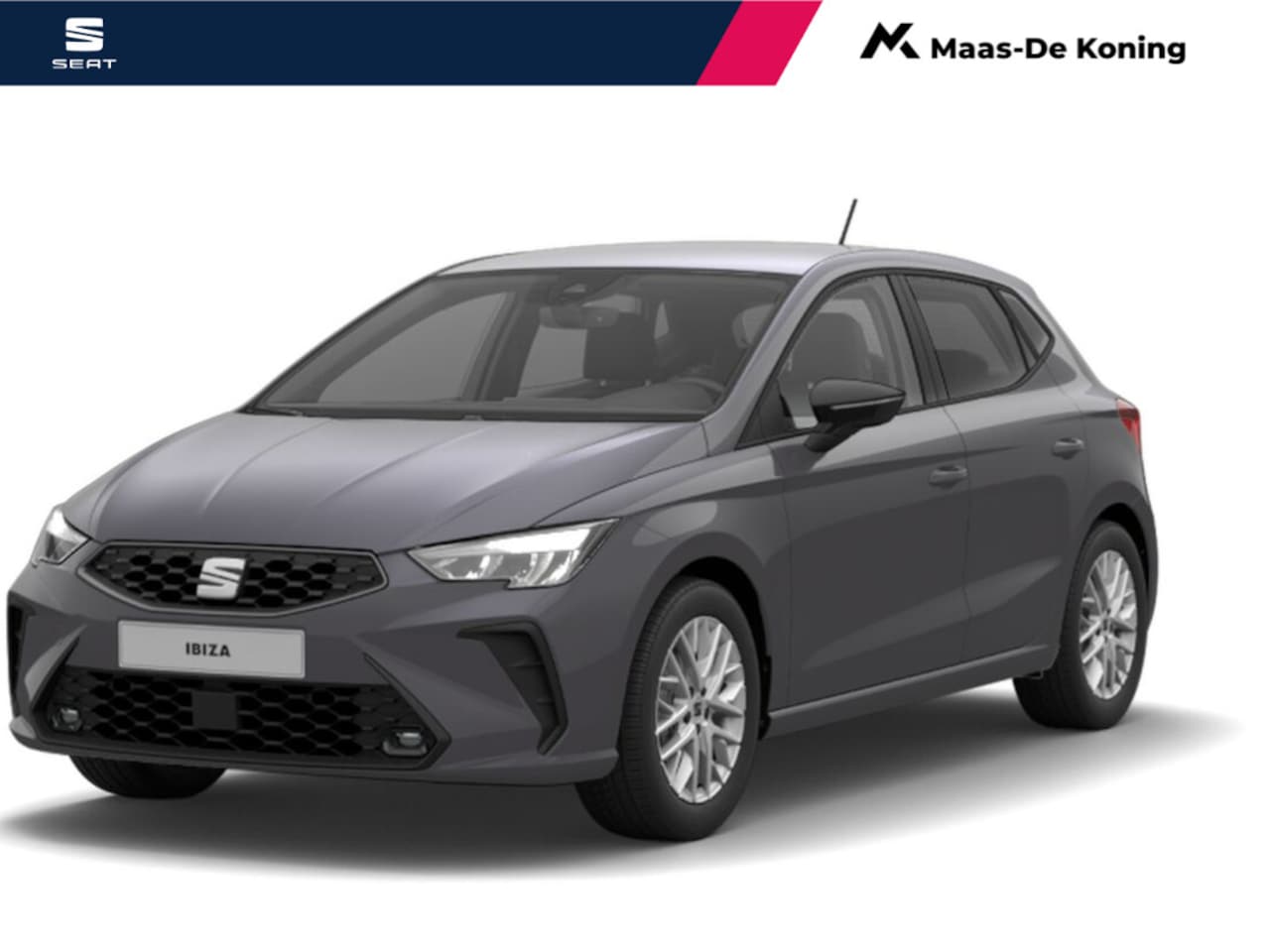 SEAT Ibiza - Style 1.0 EcoTSI 70 kW / 95 PK Hatchback 5 deurs 5 | Graphene Grey | 3000,- inruilpremie - AutoWereld.nl