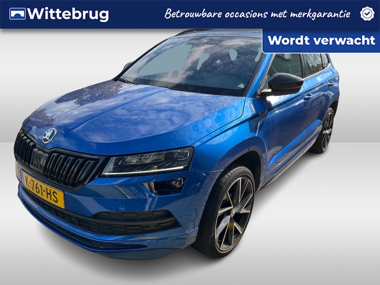 Skoda Karoq - 1.5 TSI ACT Sportline Business / Digitaal dashboard / Navigatie /  trekhaak / Camera / Par - AutoWereld.nl