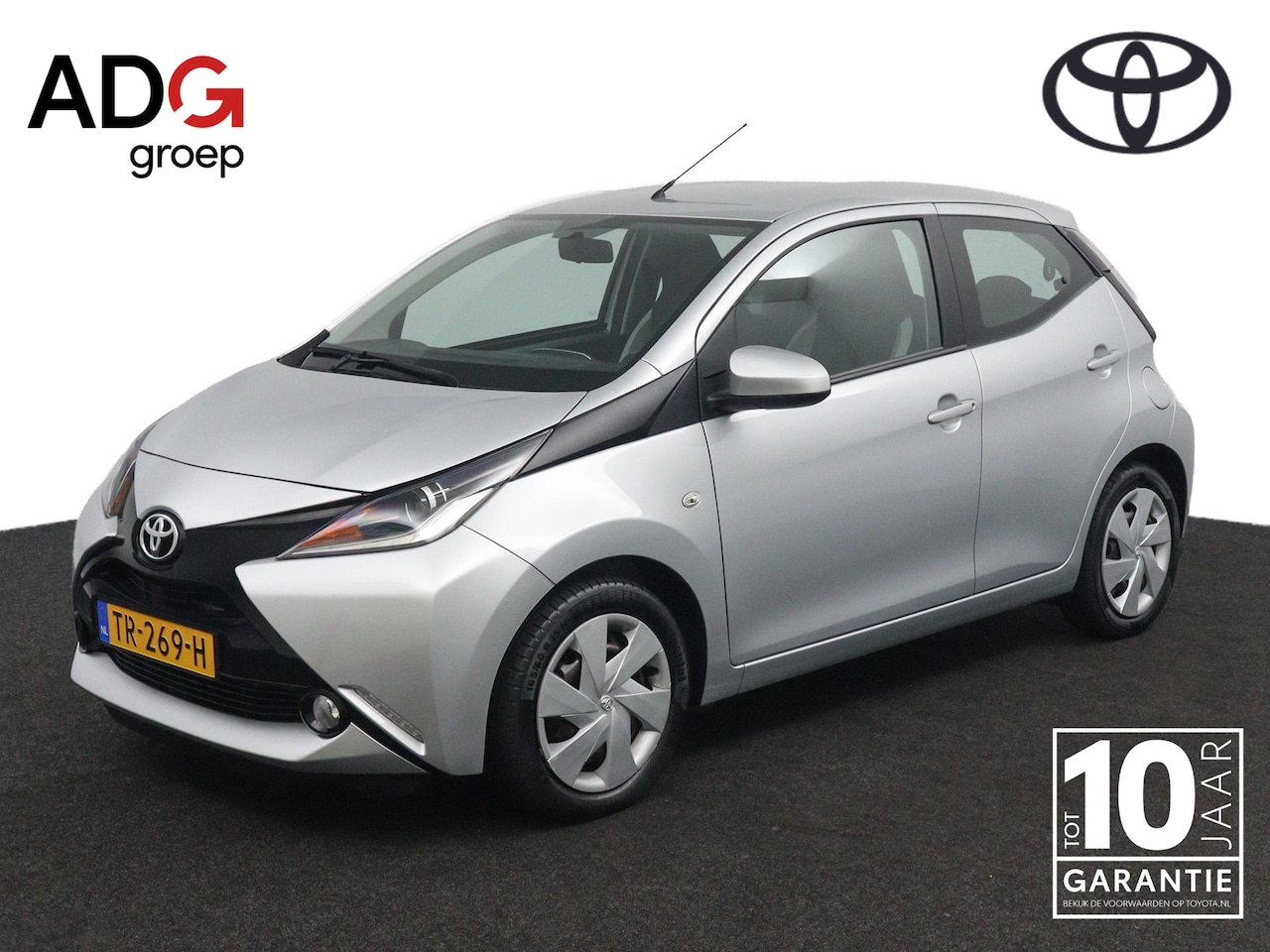 Toyota Aygo - 1.0 VVT-i x-nav | Navigatie | Airco | 5-Deurs | - AutoWereld.nl