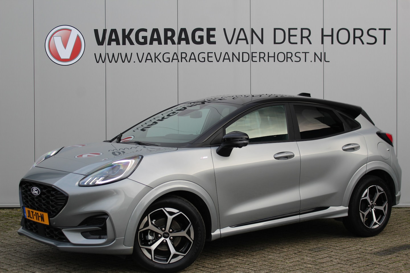 Ford Puma - 1.0-125pk EcoBoost Mild-Hybrid ST-Line, two-tone. Alwéér een prachtige hoogzitter met slec - AutoWereld.nl