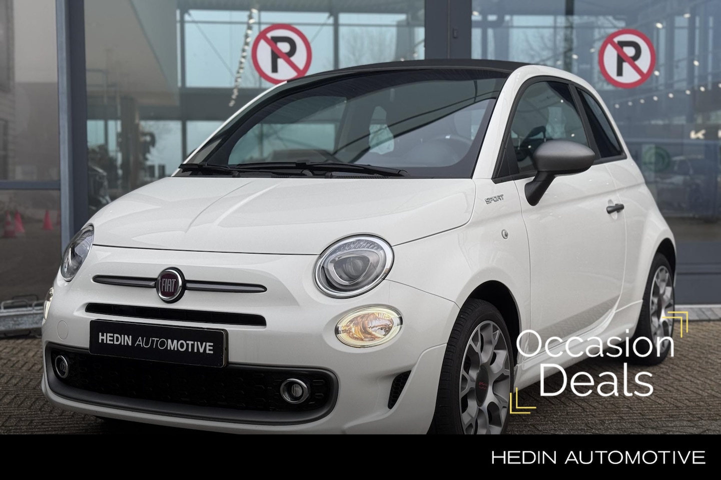 Fiat 500 C - 1.0 Hybrid Sport | Cabrio | Navigatie via App | Sportstoelen | Climate Control | Cruise Co - AutoWereld.nl