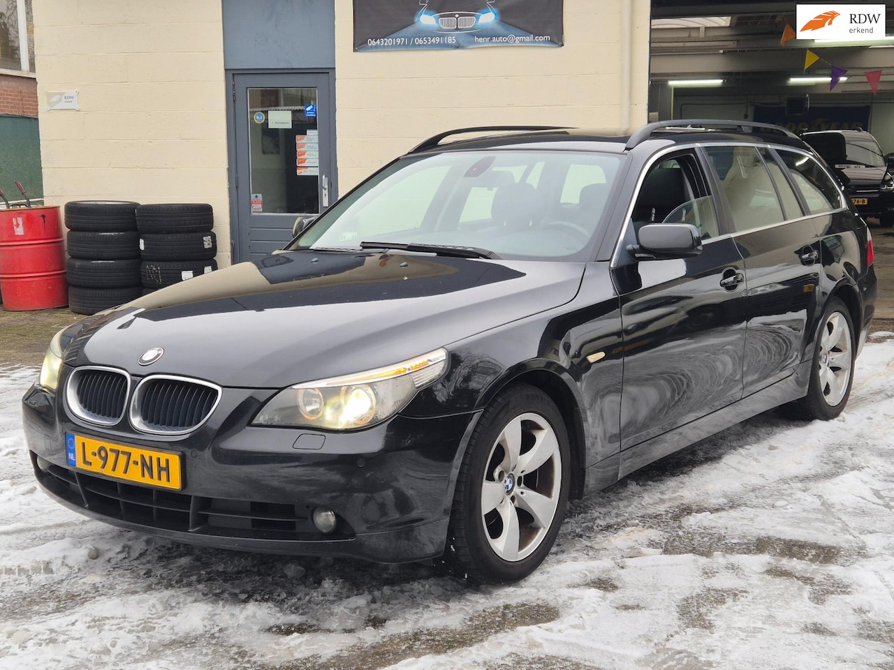 BMW 5-serie Touring - 525i Executive in zeer goede staat! - AutoWereld.nl