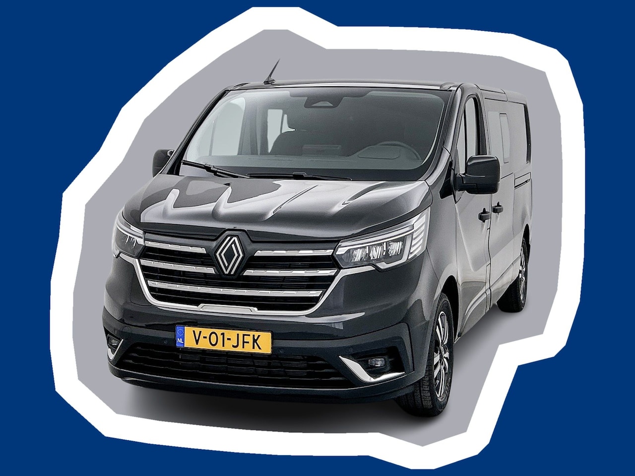Renault Trafic - 2.0 Blue dCi EDC 170 T29 L2H1 Extra DC 2x Schuifdeur Betimmering Keyless Trekhaak Navigati - AutoWereld.nl