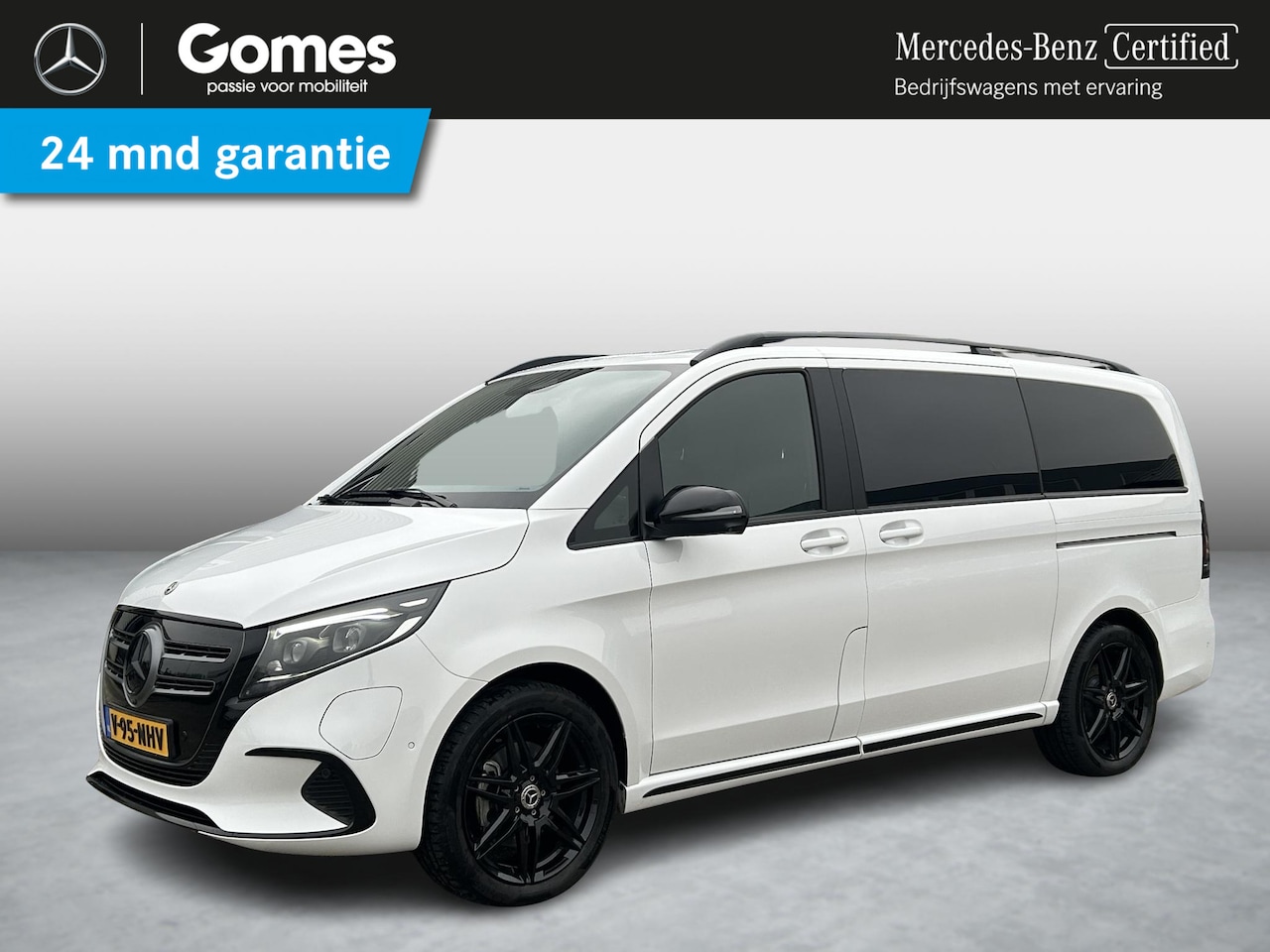 Mercedes-Benz EQV - 300 L2 90kWh Dubbel Cabine | Airmatic | Memory pakket | Burmester | Adaptieve Cruise Contr - AutoWereld.nl