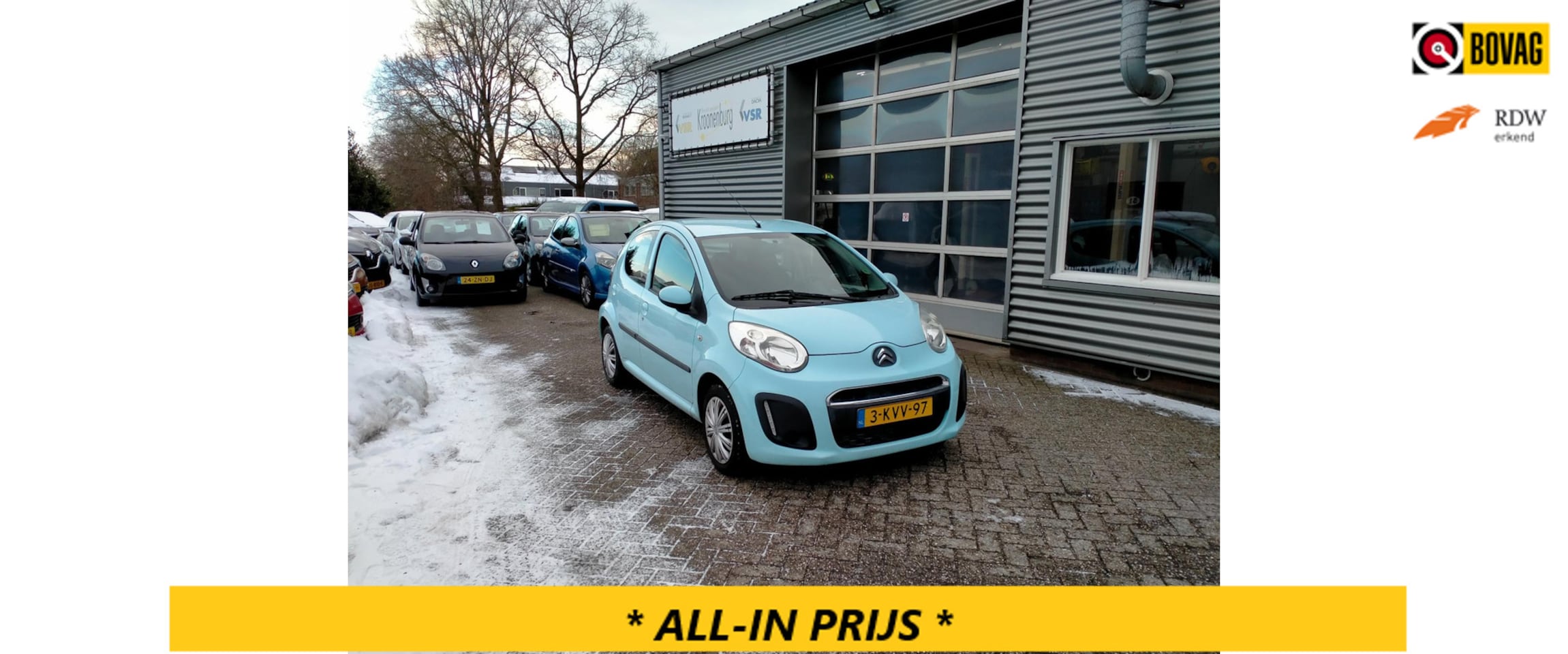 Citroën C1 - 1.0 Collection 5 deurs airco zuinig ALLINPRIJS - AutoWereld.nl