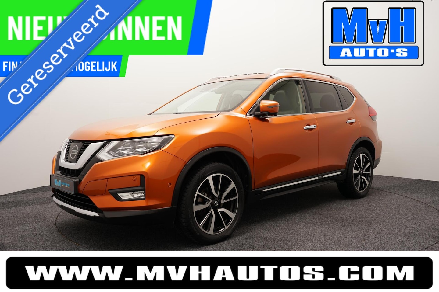 Nissan X-Trail - 1.6 DIG-T Tekna|LUXE!|PANO|360|LEER|TREKH|LED - AutoWereld.nl