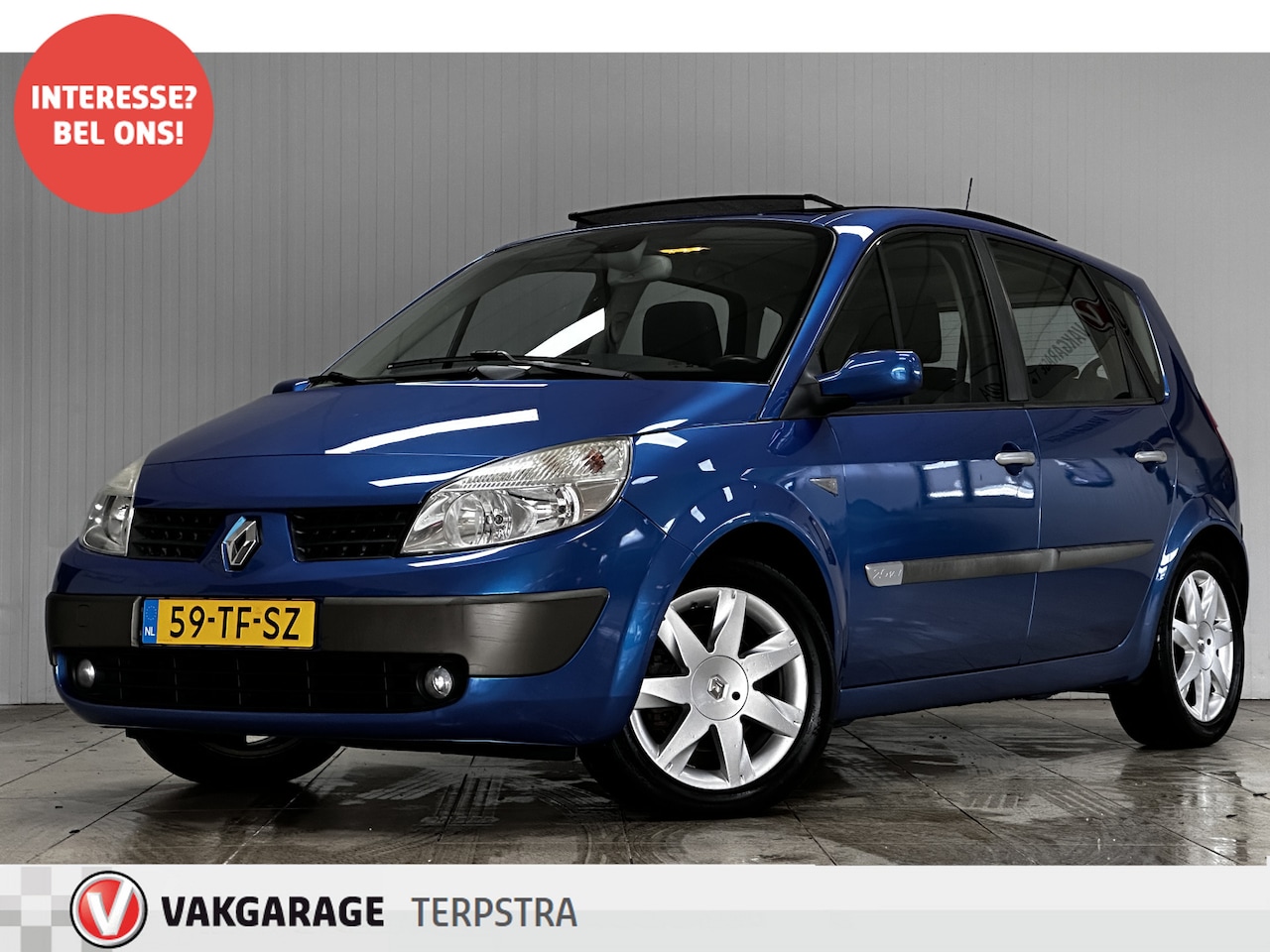 Renault Scénic - 2.0-16V Privilège Luxe/ D-Riem verv: 172.000 KM!/ Automaat/ Trekhaak/ Panorama-Dak/ 17'' L - AutoWereld.nl