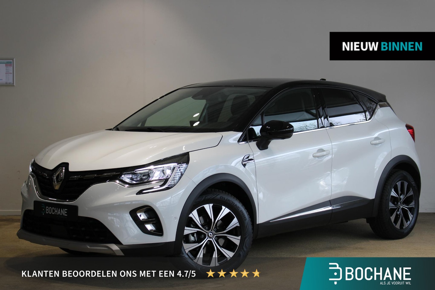 Renault Captur - 1.6 E-Tech full hybrid 145 techno Navigatiesysteem | Achterruitrij Camera | Climaat Contro - AutoWereld.nl