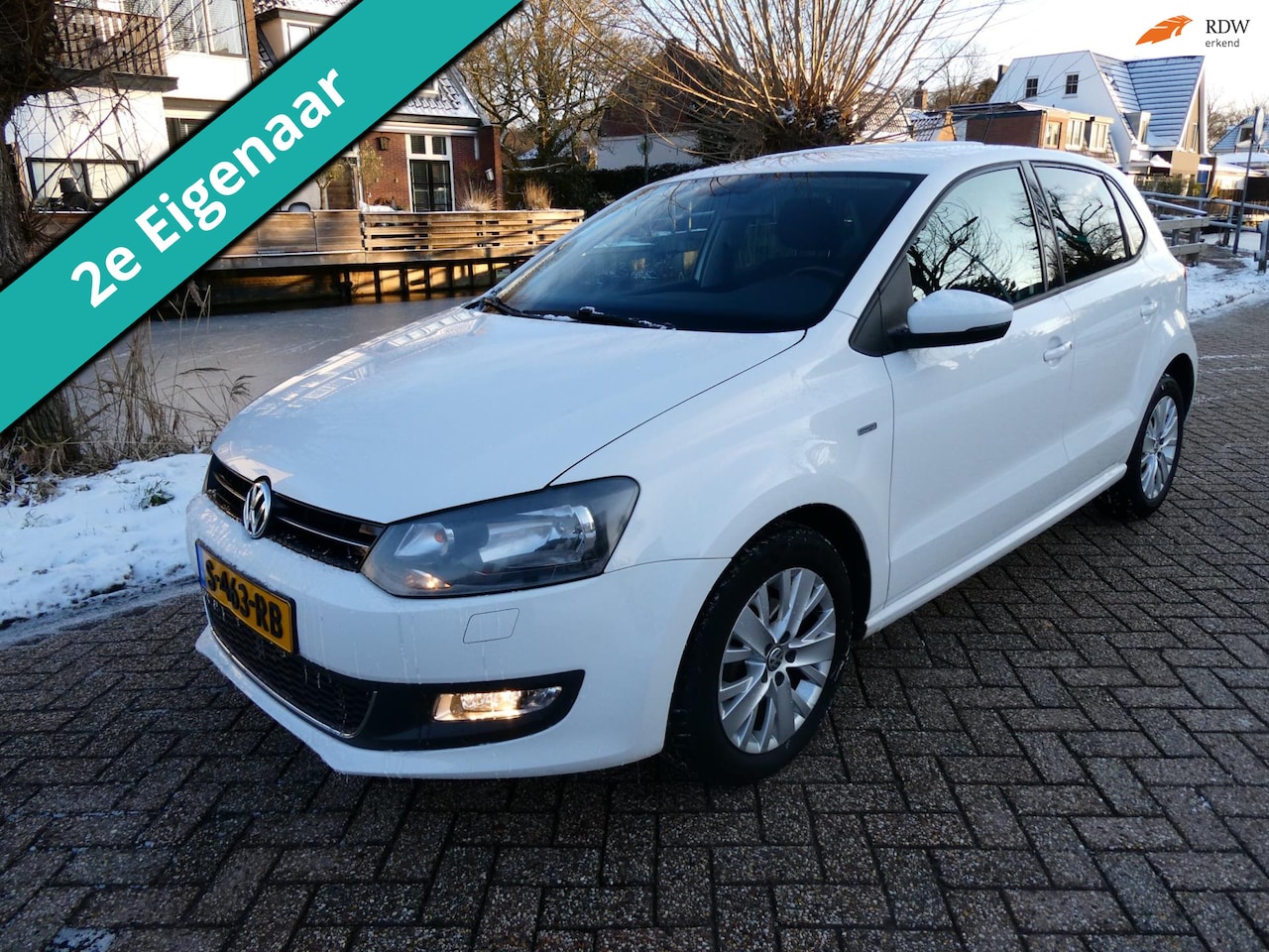 Volkswagen Polo - 1.2i 5-deurs Airco Cruise Navi Zuinig 2e eigenaar Historie - AutoWereld.nl