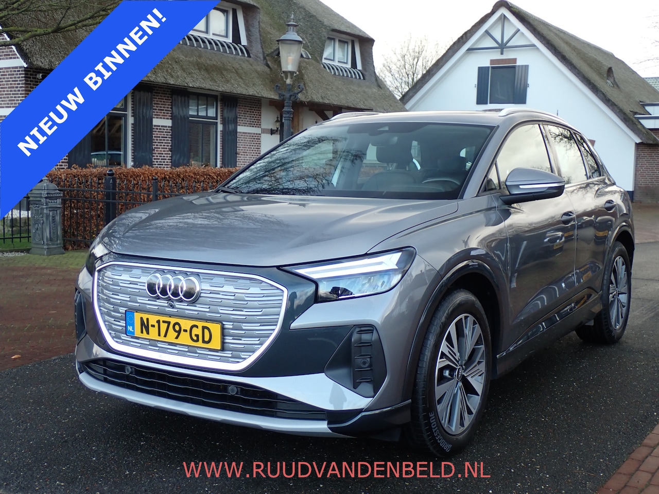 Audi Q4 e-tron - 40 Launch Edition Advanced 77kWh 92% SOH PANODAK / KEYLESS / NAVI / LEDER - AutoWereld.nl