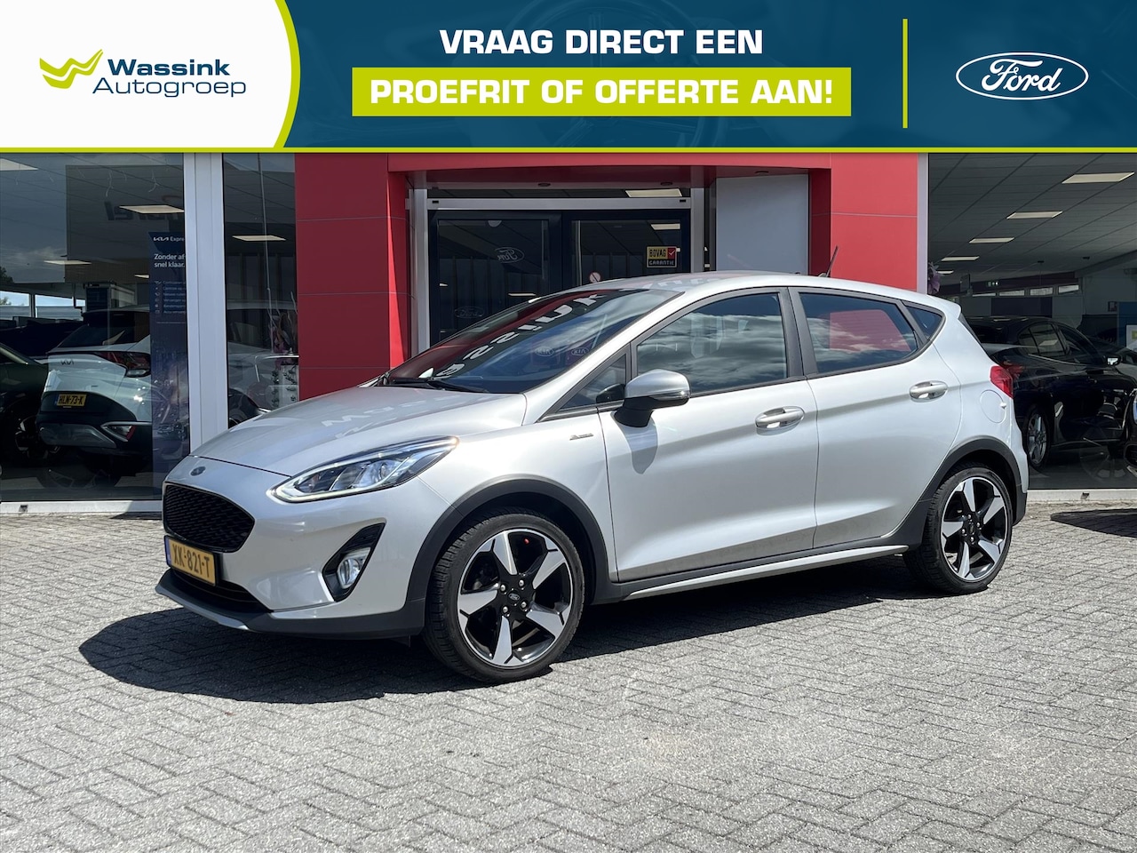 Ford Fiesta - 1.0 EcoBoost 100pk 5dr Active | Navigatie | B&O Audio | Lane assist | Apple carplay/Androi - AutoWereld.nl