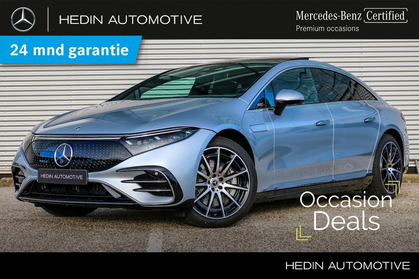 Mercedes-Benz EQS - EQS 450+ AMG Line | Premium Plus Pakket | Displaypakket | Airmatic | Distronic | Panoramad - AutoWereld.nl