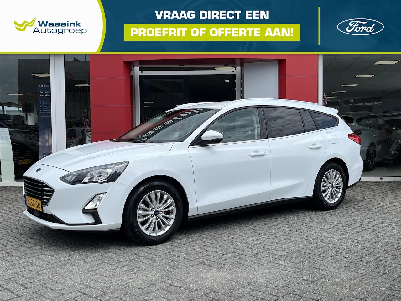 Ford Focus Wagon - 1.0 Hybrid Automaat 125pk Titanium X Business | Head up display | Navigatie | Stoel en stu - AutoWereld.nl